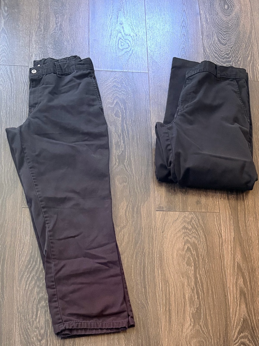 George Kids Black Casual Pants Set